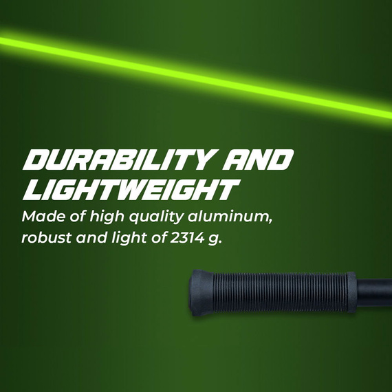 NKD Pro Trampoline Performance Scooter Black wys. 85 cm