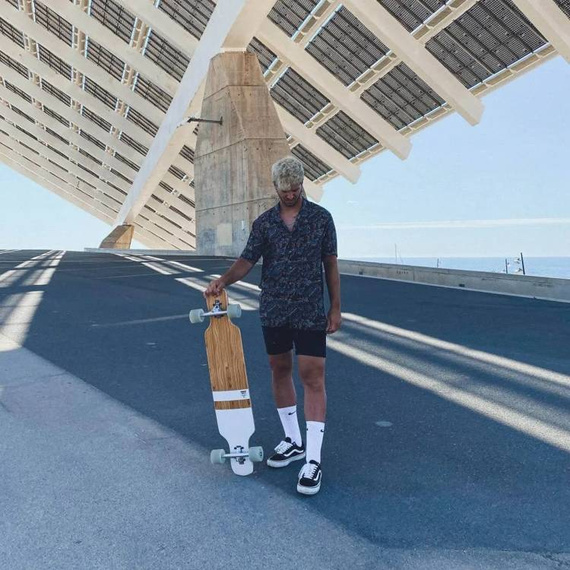 Longboard Na początek NKX Canadiens Black 38.58"