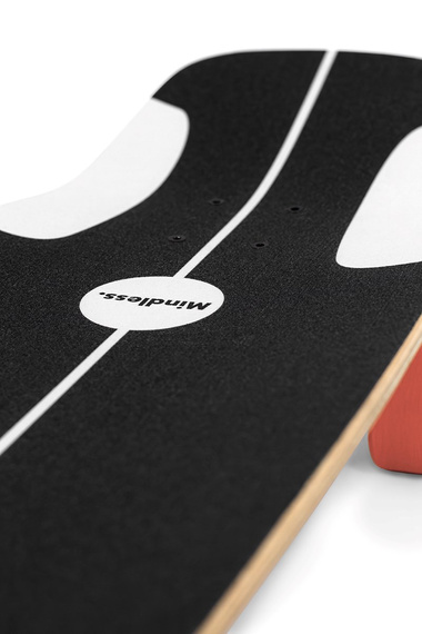 Mindless Soul Surf Skate Board Red 29.5"