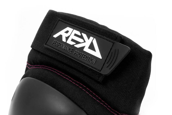 Ochraniacze REKD Ramp Knee Pads Czarno Różowy