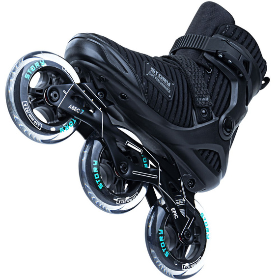 Story Epic tříkolové kolečkové brusle Černo-modré