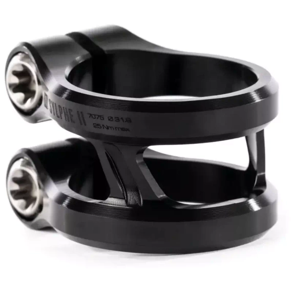 Ethic Sylphe V2 Double Clamp Black 31,8 mm