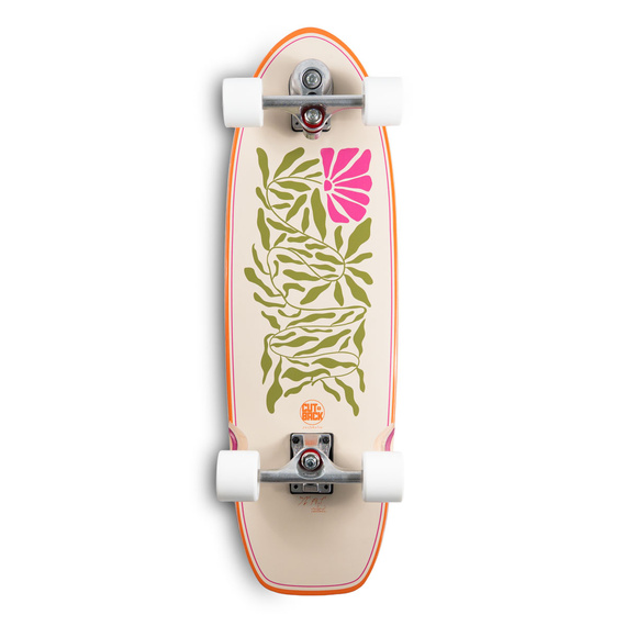 Surfskate Cutback Surfboard Flower 32" ST