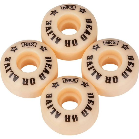 NKX Candy Series Dead or Alive Cream 53mm 99A skateboardová kolečka