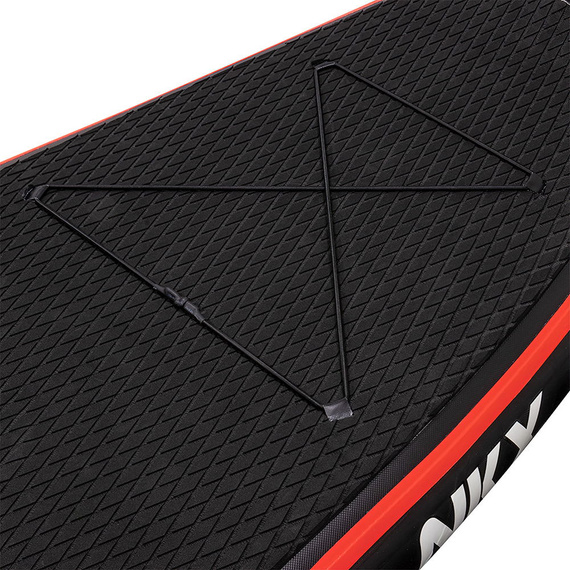 SUP nafukovací turistické prkno NKX Windsurf Red/Black 9'0