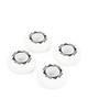 Kółka do rolek agresywnych Echo Flow Aggressive Wheels Biało-Czarny 60 mm 90A
