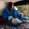 Poncho Ponczo Kurtka Story Change Robe Brązowy
