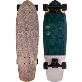 NKX Classic Cruiser Skateboard Green-Grey 28"