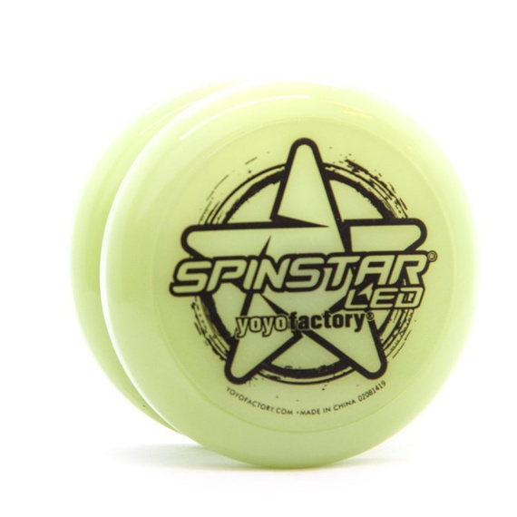 YoYoFactory Fluorescentní yoyo Spinstar GLOW Yellow