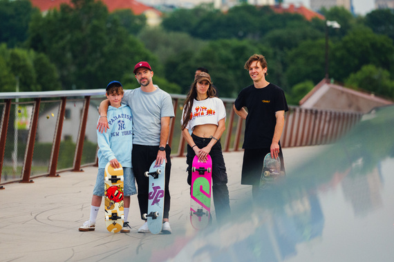 Kompletní městský sportovní skateboard Cloud 7.75"