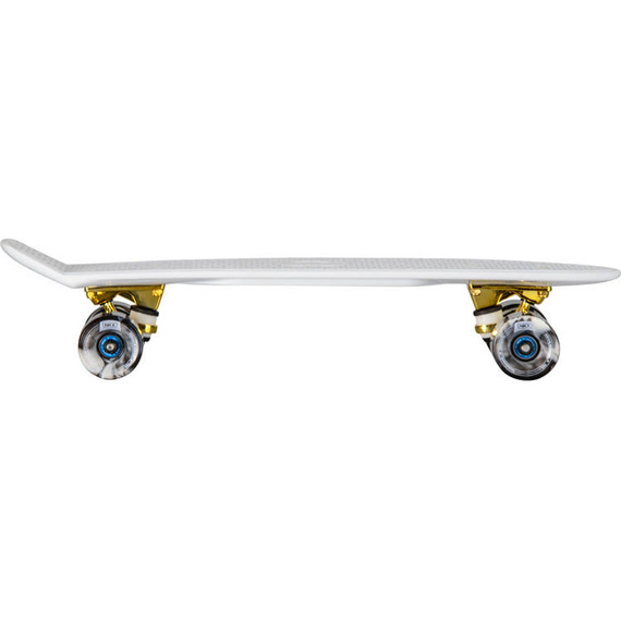 NKX Deluxe 22" liščí ohon bílý a zlatý