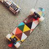 Cruiser GLOBE Blazer Eames Play skateboard 66 cm