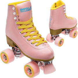 Impala Quad Skate růžová a žlutá