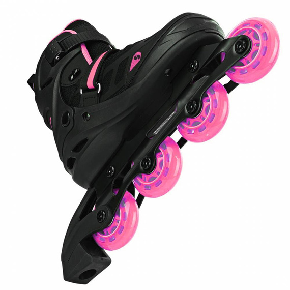 Rolki regulowane Story Fusion Adjustable Inline Skates Różowy