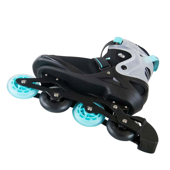 Rolki regulowane Story Motion Adjustable Inline Skates Czarno-Niebieski