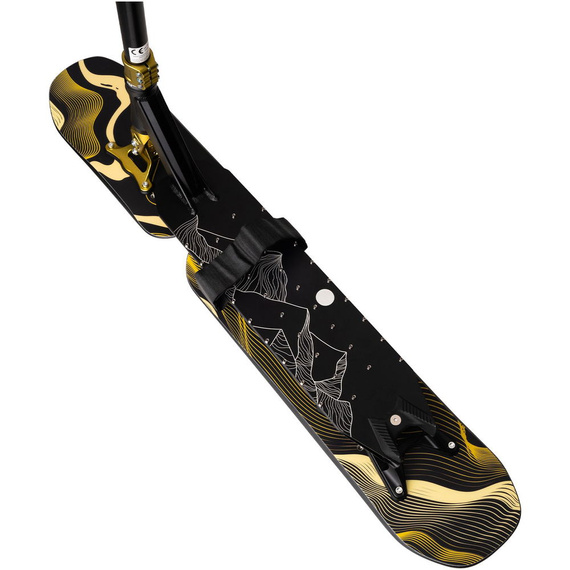 NKD Pro Snow Stunt Scooter Black and Gold wys. 93 cm