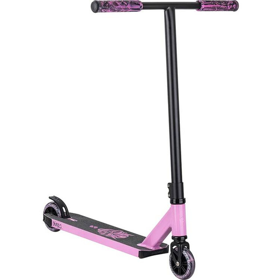 Vysoce výkonný skútr Story Diablo Black and Pink. 78 cm