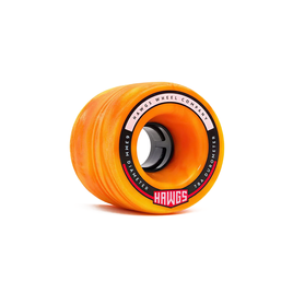 Hawgs Fatty Orange Yellow 63 mm 78A Longboardová kolečka