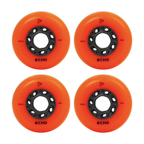 Echo Driftovací kolečka oranžová 80 mm (4 ks).)