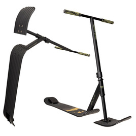 NKD SNOW Stunt Scooter Black-Green wys. 91 cm