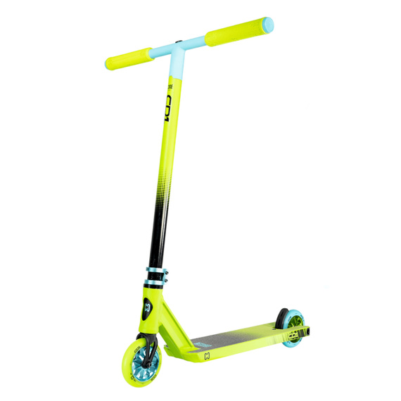 CORE CD1 Complete Stunt Scooter Lime Blue wys. 81 cm