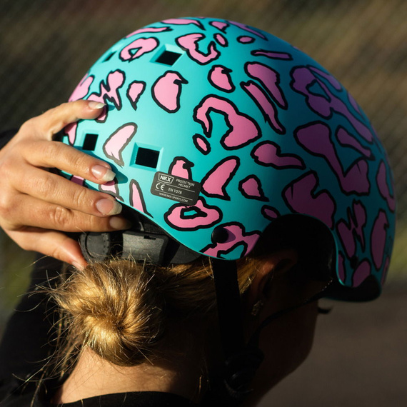 NKX Brain Saver Unicorn Pink Skateboardová helma