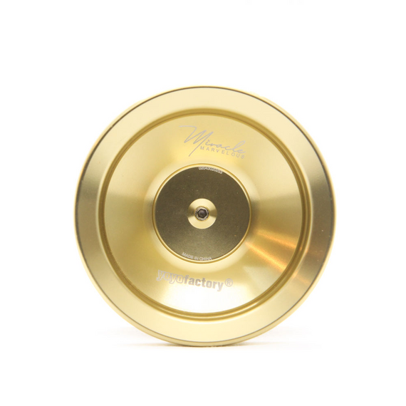 Yoyo pro pokročilé YoYoFactory Miracle Monometal Shiny Gold