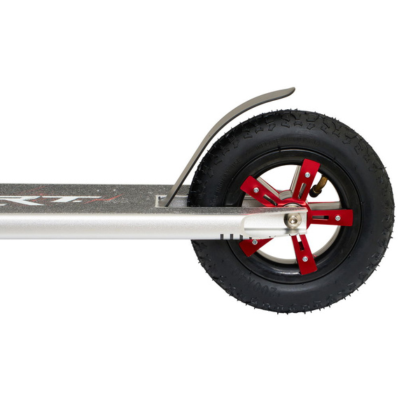 Terenowa Hulajnoga Wyczynowa Story Dirt Freestyle Scooter Czarno-Srebrny 89,9 cm