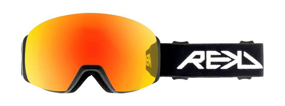 REKD Ascent MagSphere Snow Goggle Kit Black/Chromatic Torch M/L snowboardové a lyžařské brýle