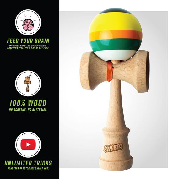 Kendama Sweets Kendamas Prime 5 Stripe Poncho