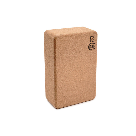 Kostka do jogi Happy Yogi - Cork Yoga Block