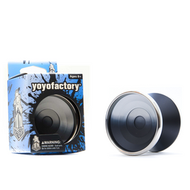 Kovové yoyo pro Advanced YoYoFactory BiMetal Black and Silver