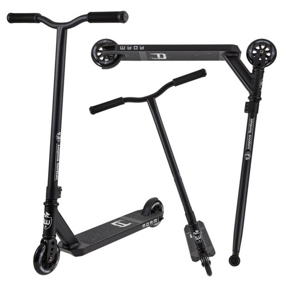 Výkonnostní skútr wys. 81 cm lehký Longway Adam Pro Black