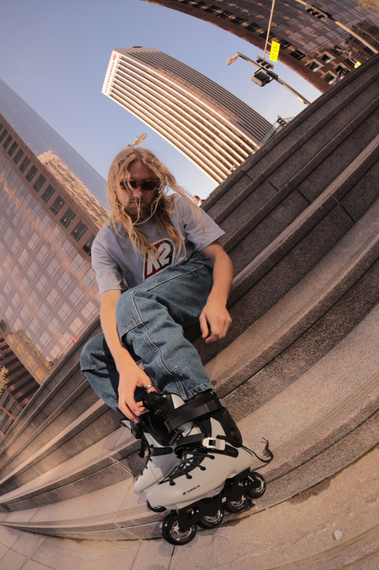 K2 Surge 80 Hardshell Rollers Black and Grey