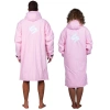 Poncho Ponczo Kurtka Story Change Robe Jasnoróżowy