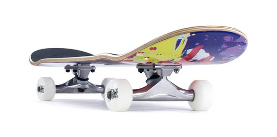 ENUFF SPLAT Červený/modrý skateboard 7.75"